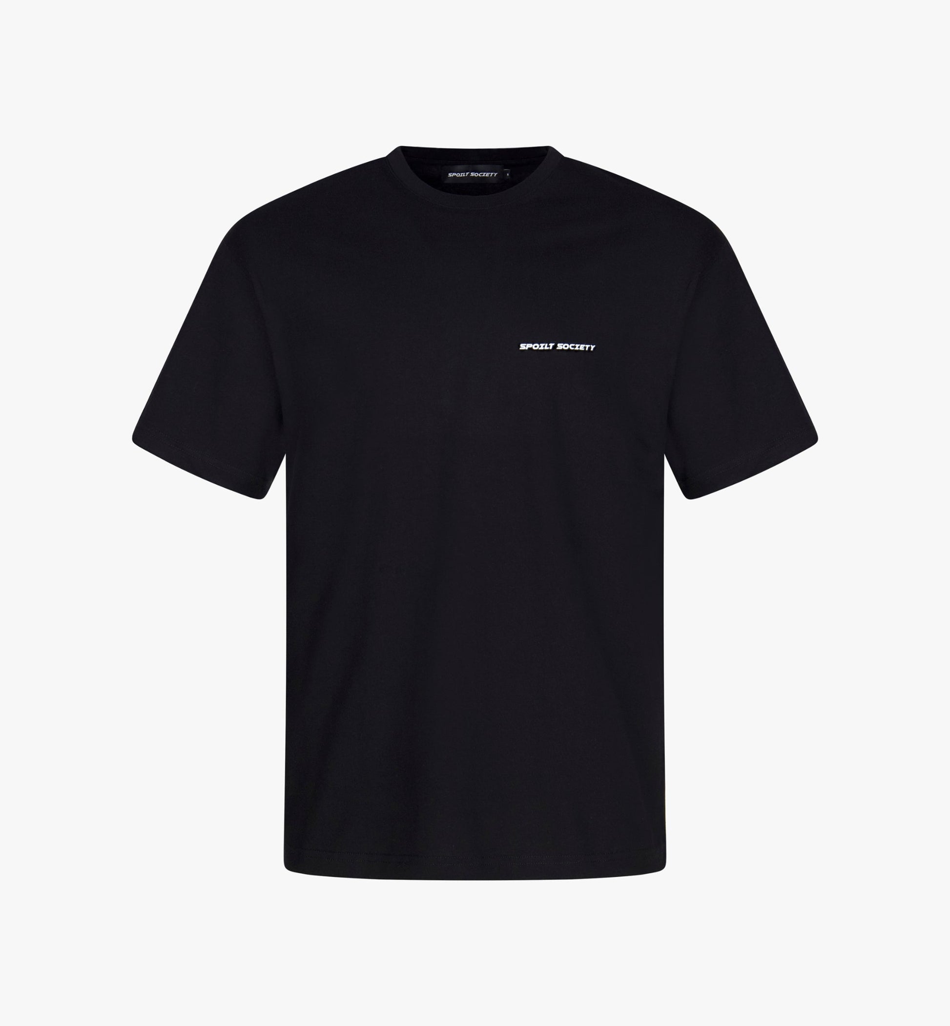 Spoilt Society Basic T-Shirt in Schwarz-0