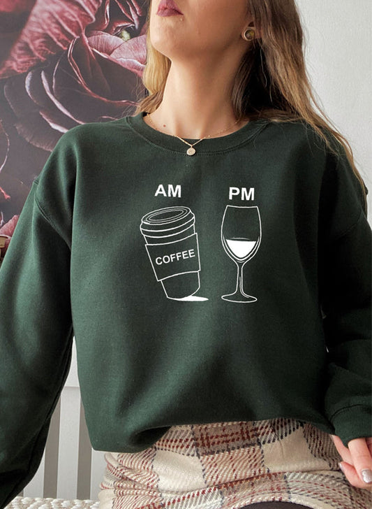 Coffee & Wine Sweatshirts-0