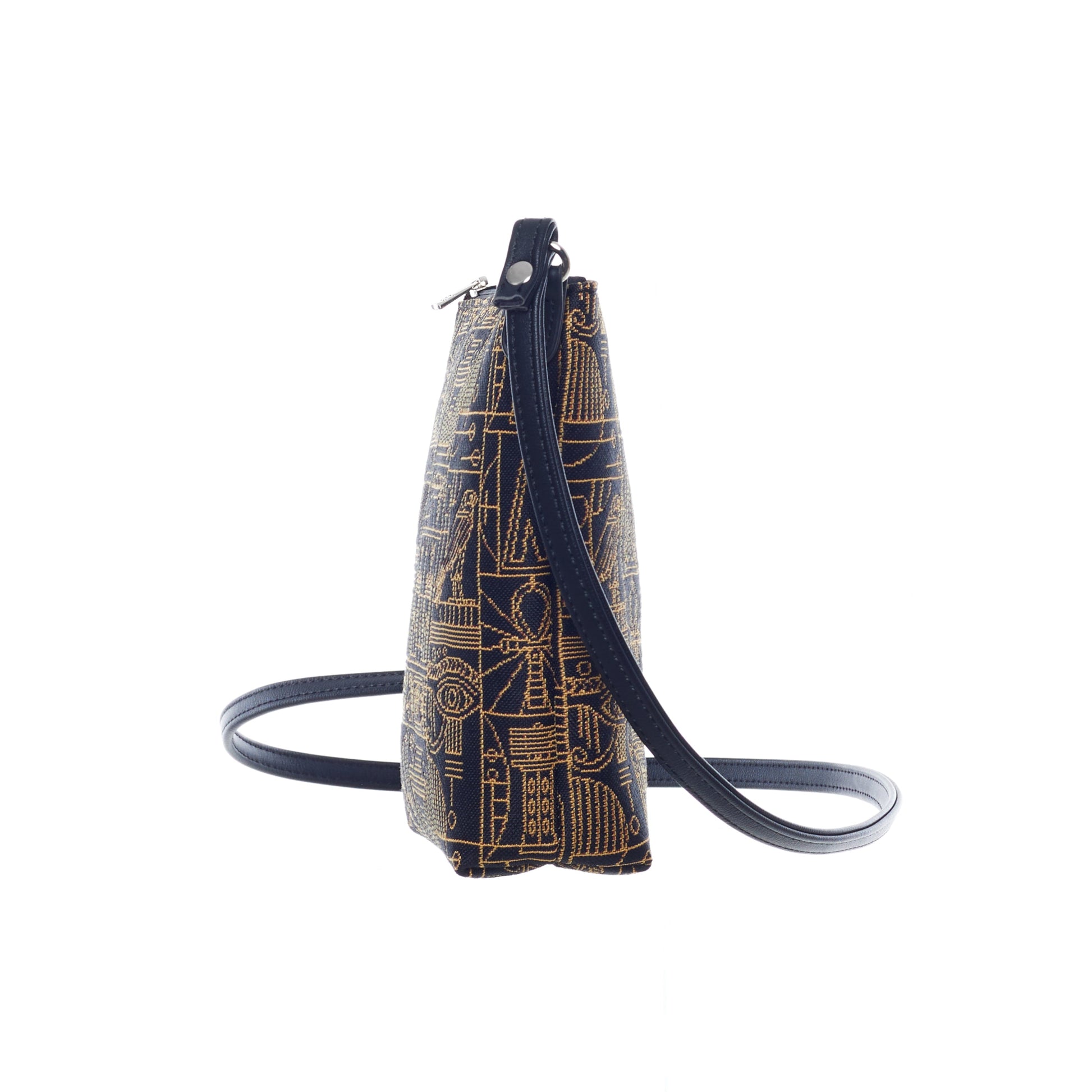 Signare Tapestry Sling Bag „Egyptian Hieroglyphs“-3