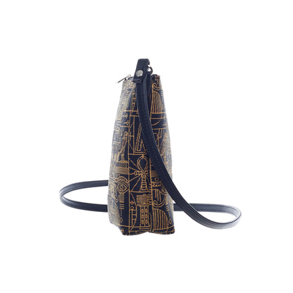 Signare Tapestry Sling Bag „Egyptian Hieroglyphs“-3