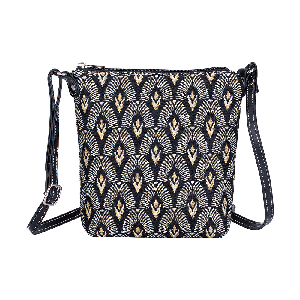 Signare Tapestry Sling Bag „Luxor Art Deco“