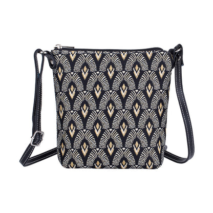Signare Tapestry Sling Bag „Luxor Art Deco“