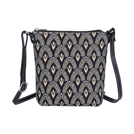 Signare Tapestry Sling Bag „Luxor Art Deco“
