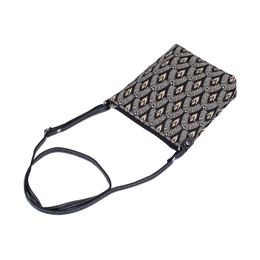 Signare Tapestry Sling Bag „Luxor Art Deco“
