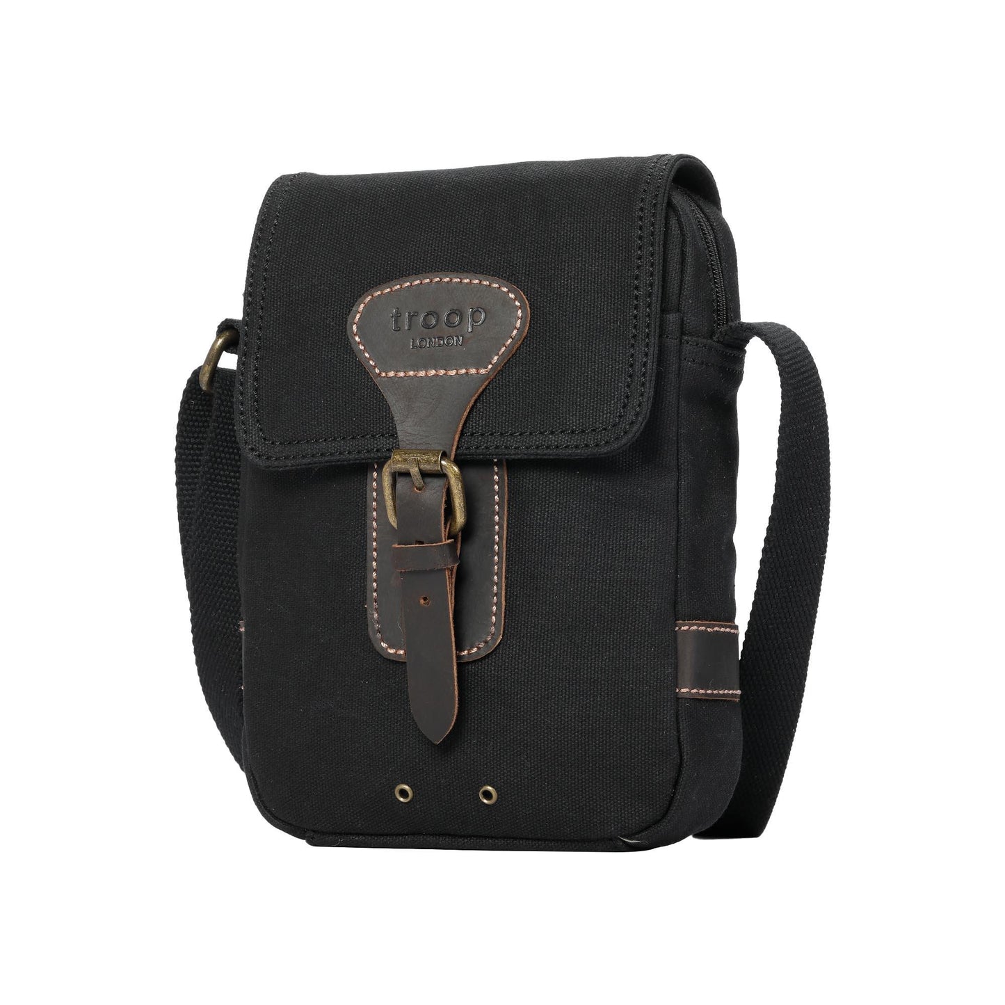 Troop London Heritage Canvas Across Body Bag-1