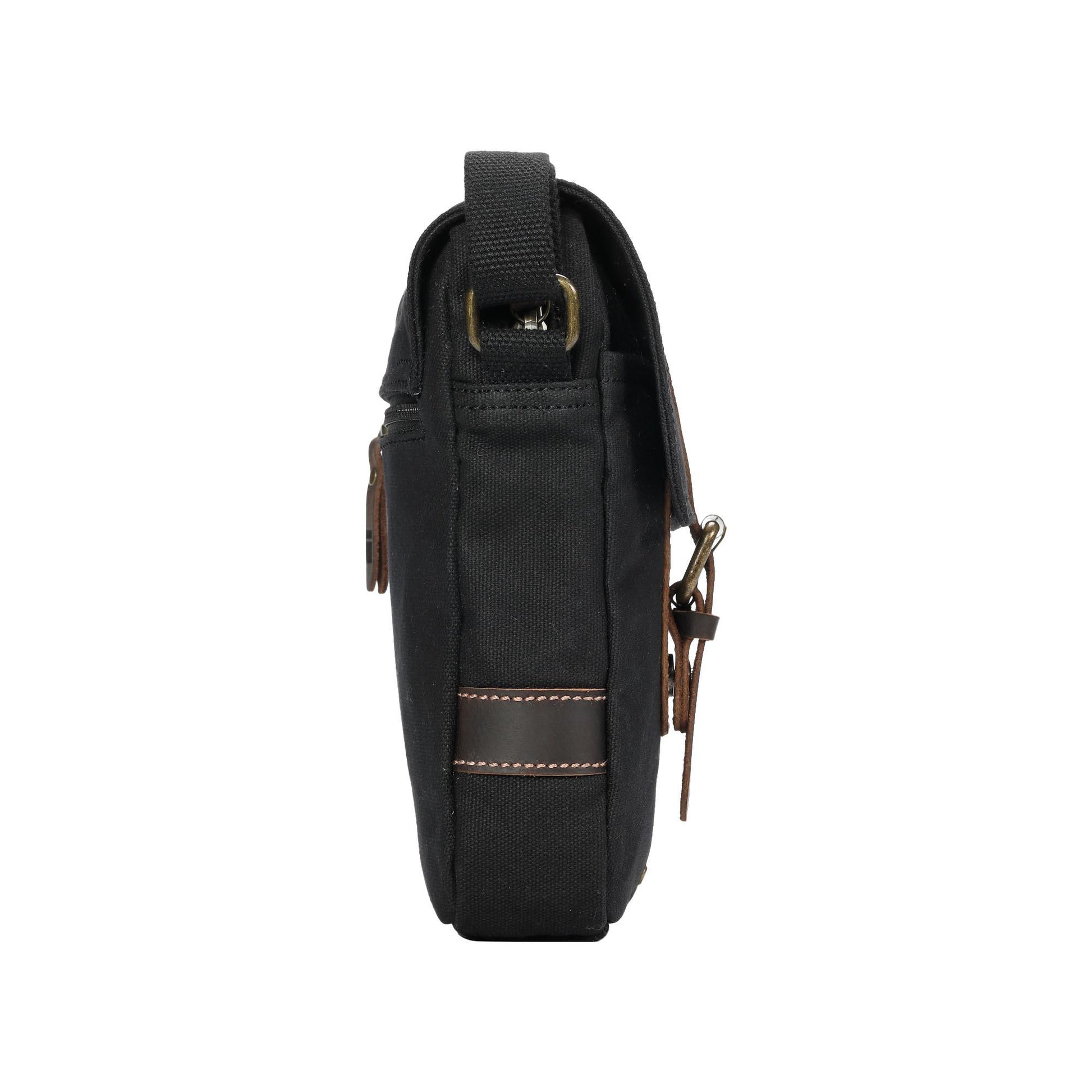 Troop London Heritage Canvas Across Body Bag-3