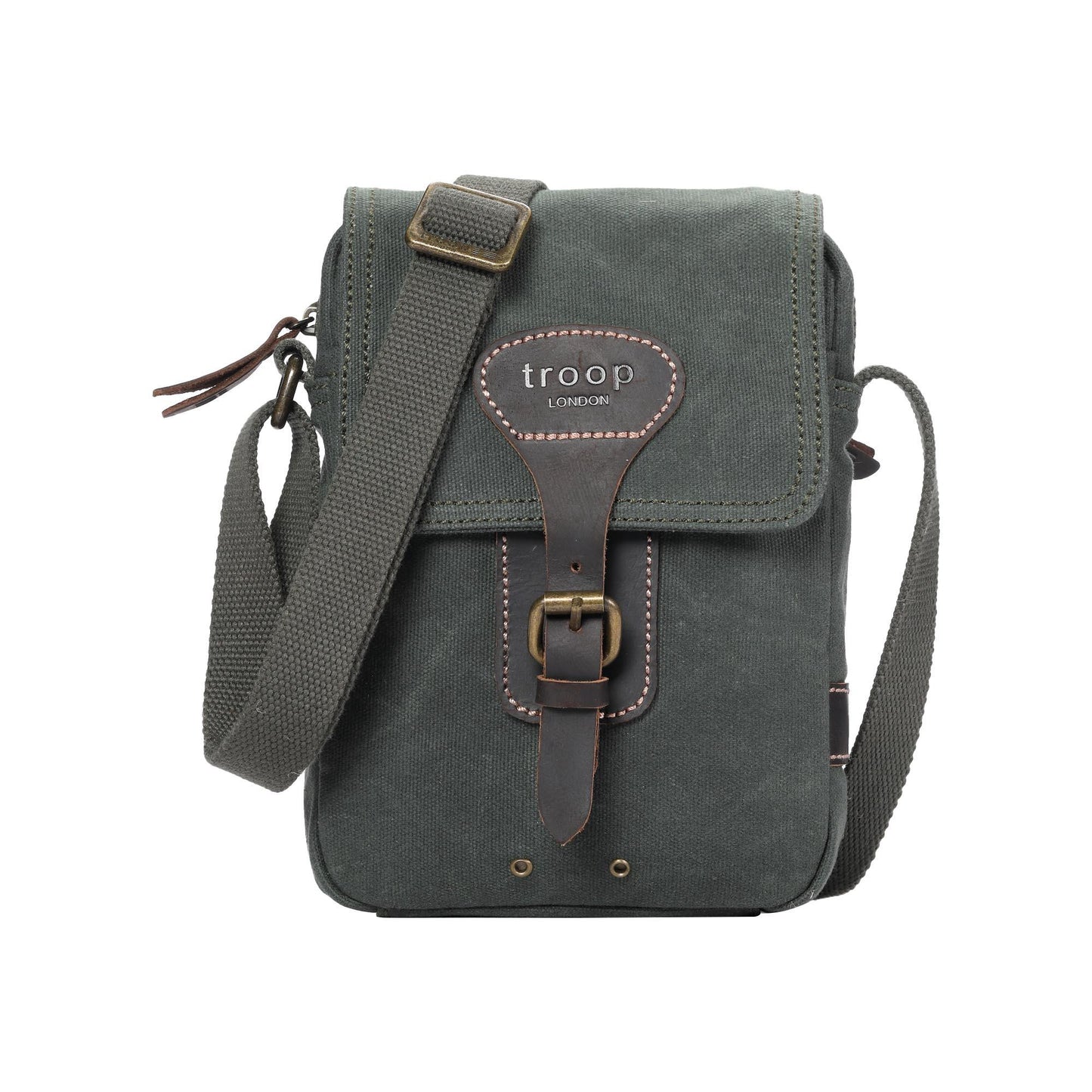 Troop London Heritage Canvas Across Body Bag-5