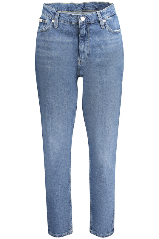 Calvin Klein Damen Mom Jeans in Blau