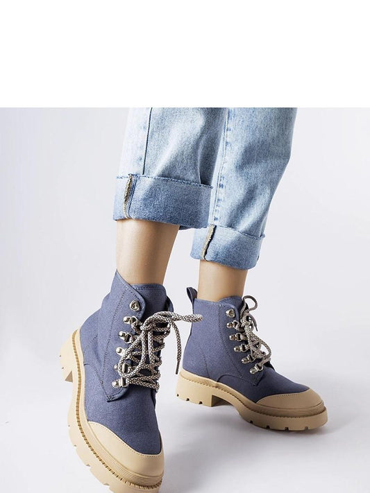 Alicudi Damen Denim Trapper Boots-0
