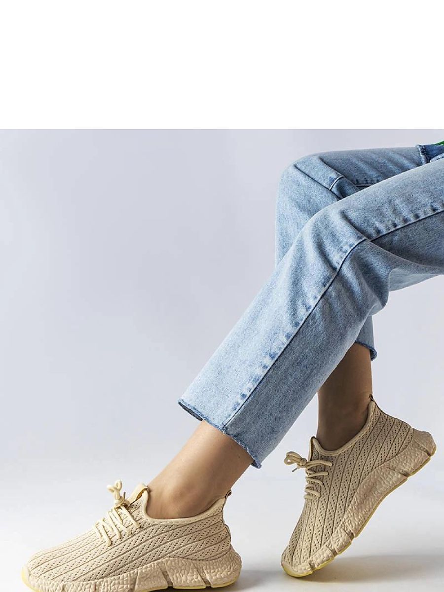 Élodie Damen Sneaker in Hellbeige-0