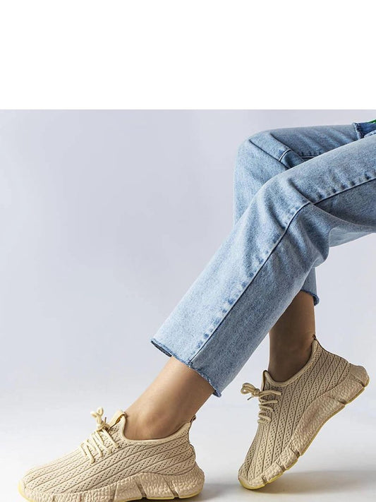 Élodie Damen Sneaker in Hellbeige-0