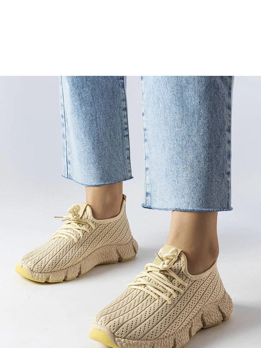 Élodie Damen Sneaker in Hellbeige-1