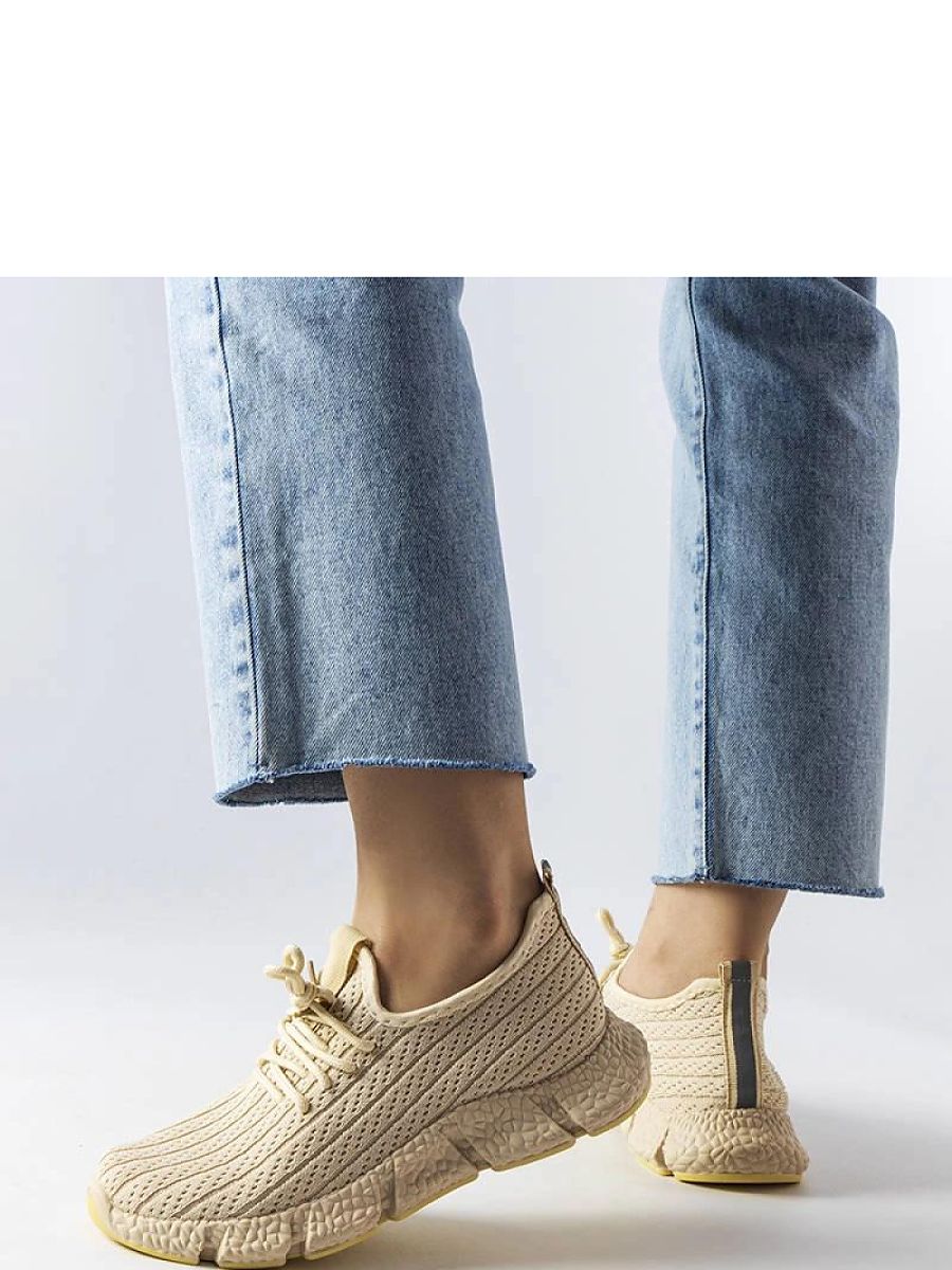 Élodie Damen Sneaker in Hellbeige-2
