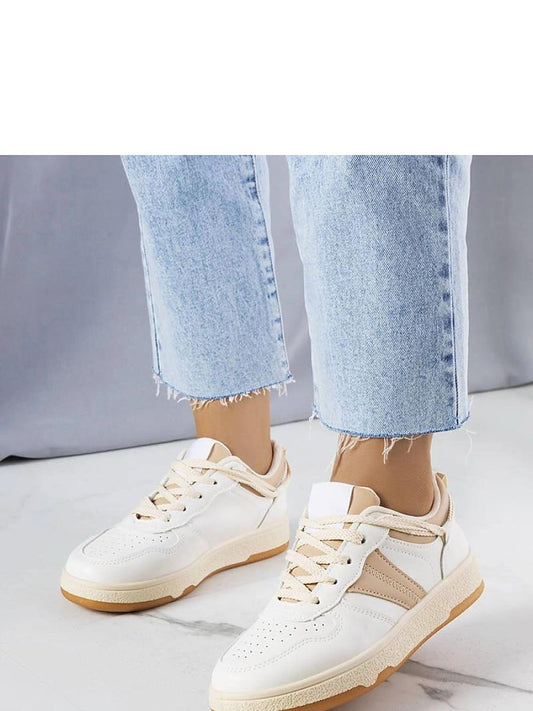 Marcella Damen Sneaker in Beige-0