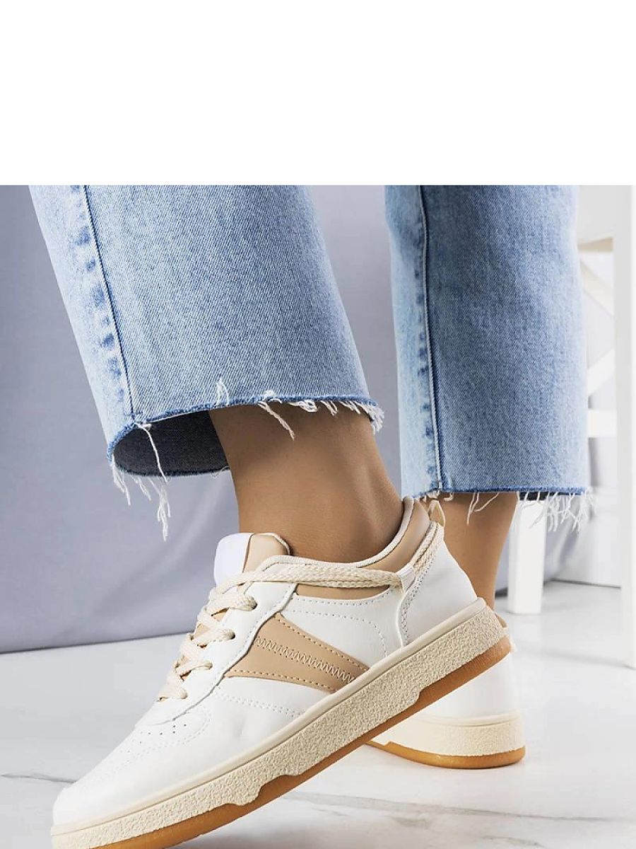 Marcella Damen Sneaker in Beige-1