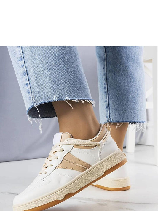 Marcella Damen Sneaker in Beige-1