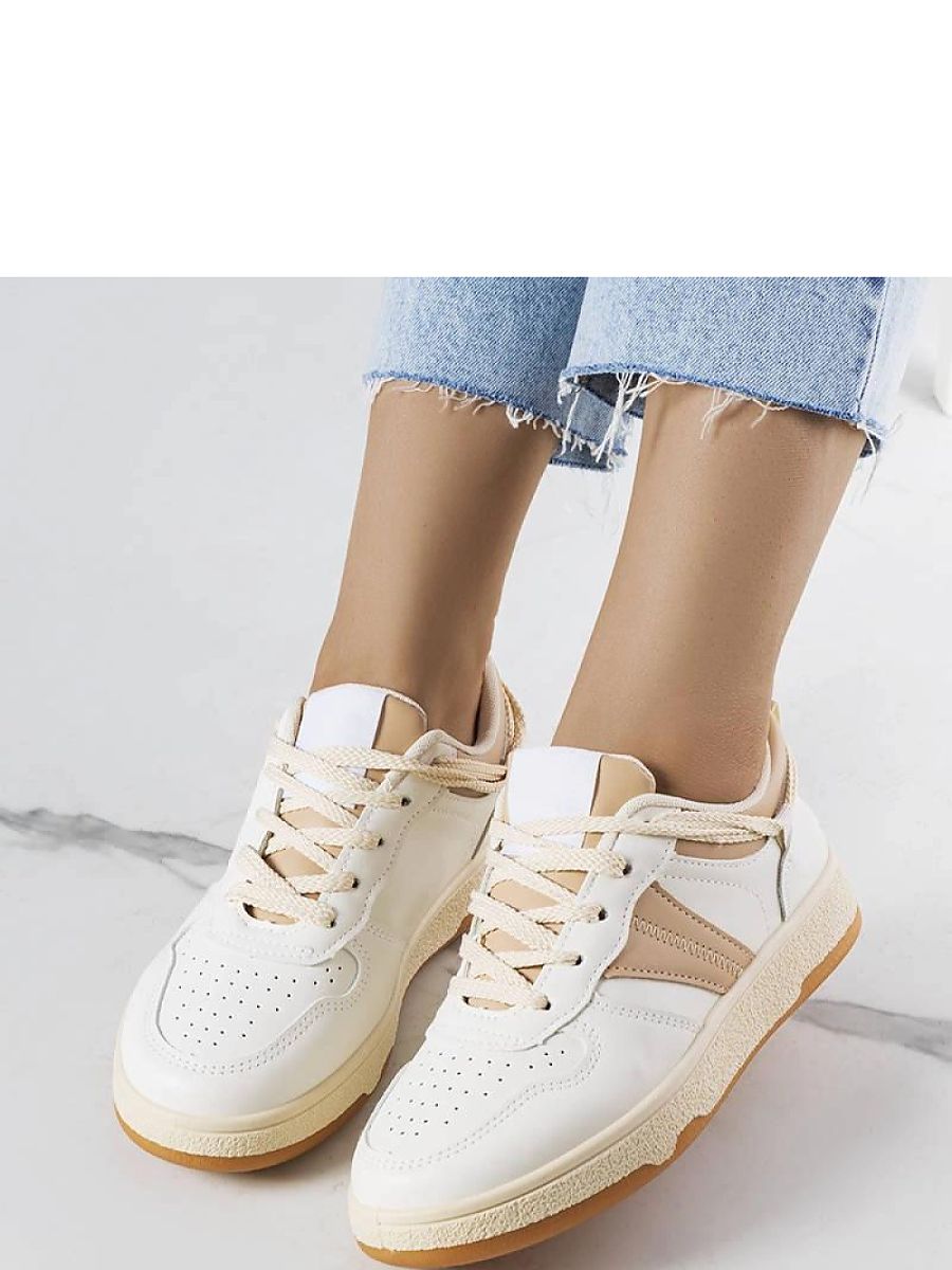 Marcella Damen Sneaker in Beige-2